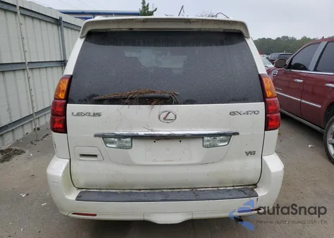 2006 Lexus Gx 470 from USA, damaged, VIN JTJBT20X760117525